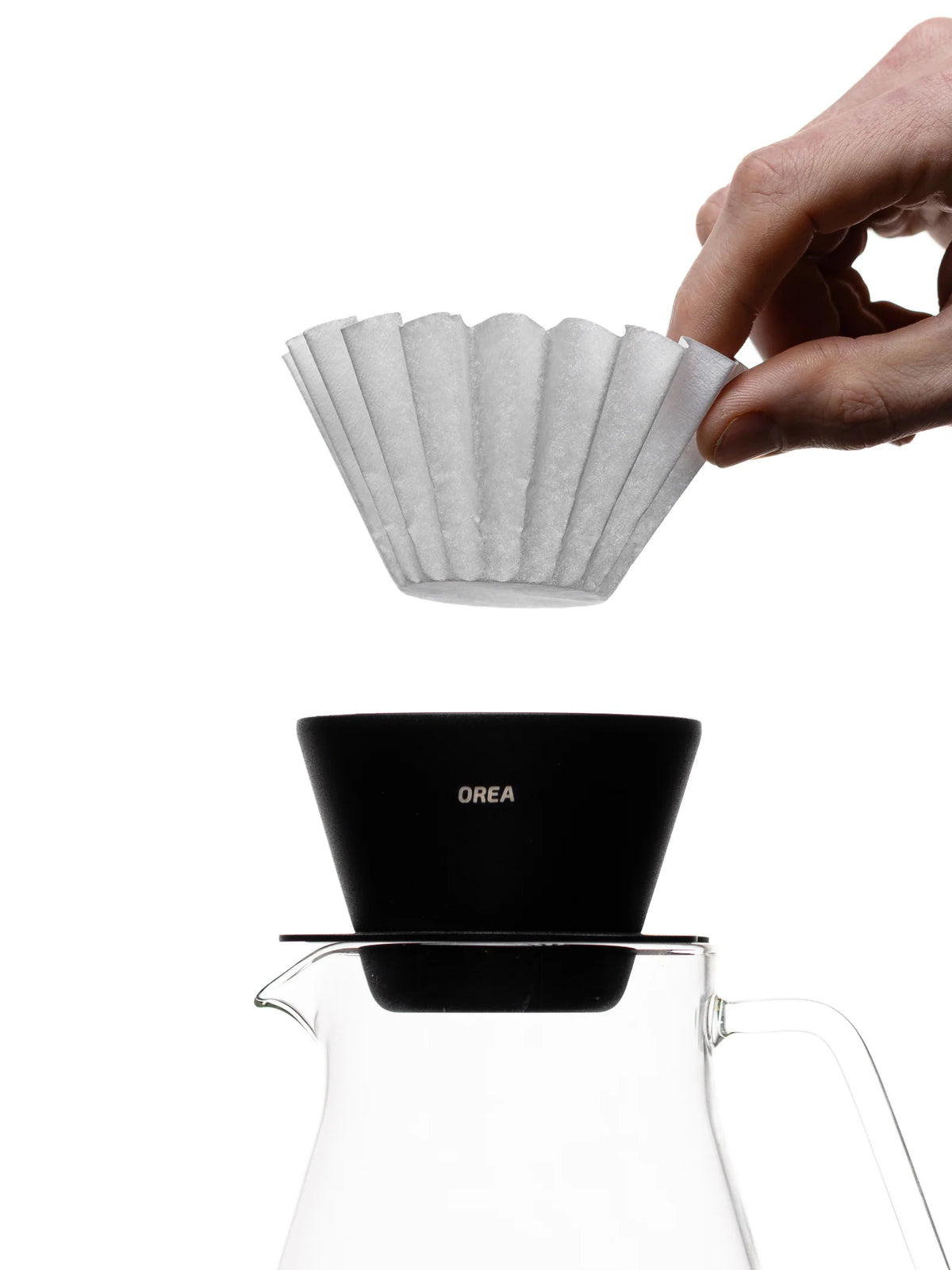 DRIPPER NRO 01 ACERO NEGRO - OREA
