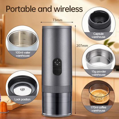 CAFETERA ESPRESSO PORTATIL PLUS
