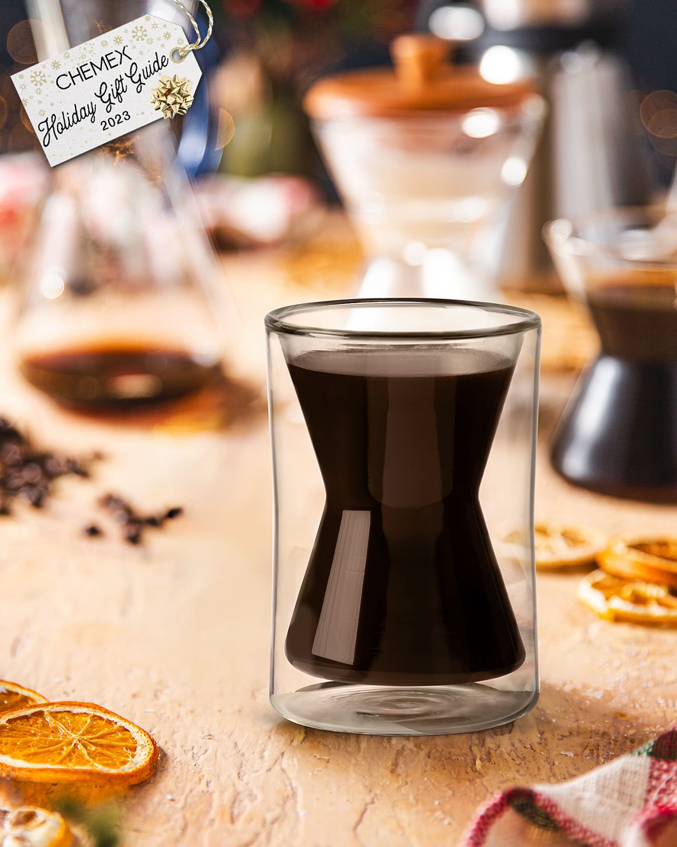 VASO DOBLE PARED DE VIDRIO 300ML - CHEMEX