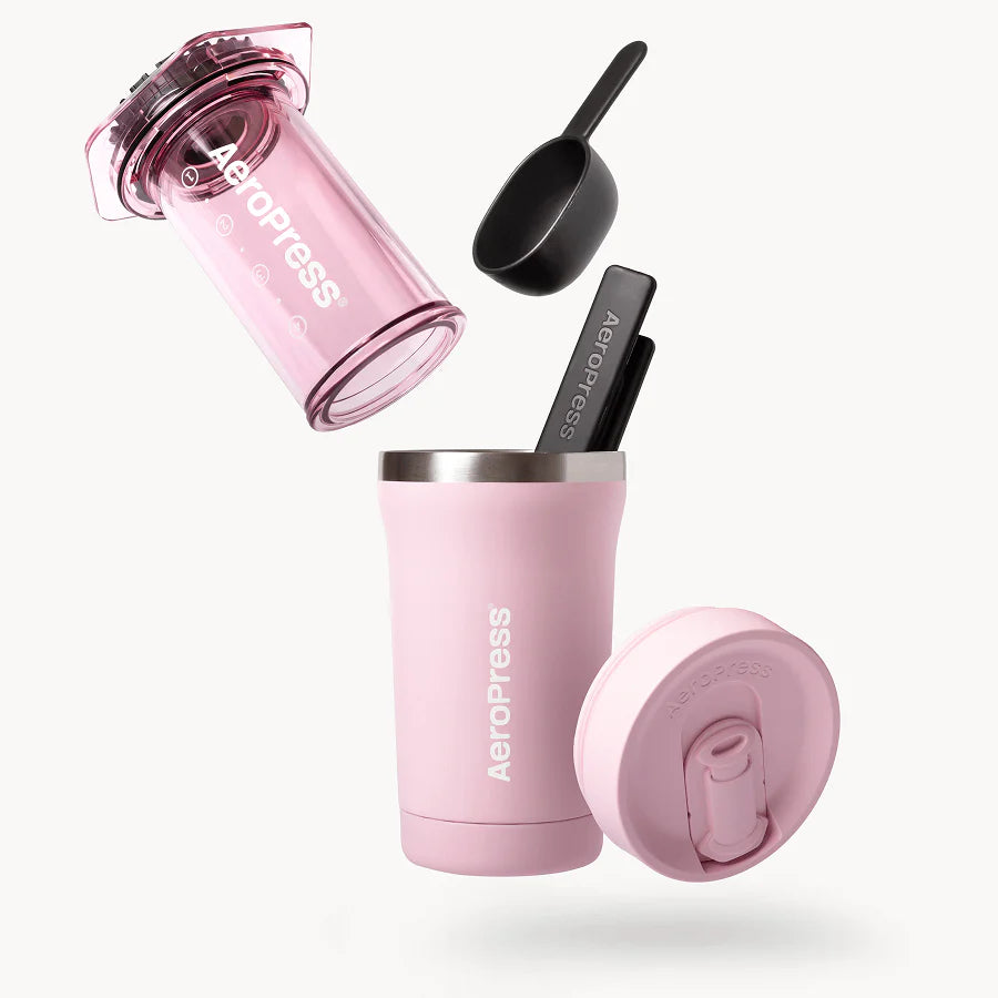 AEROPRESS GO PLUS ROSA - AEROPRESS