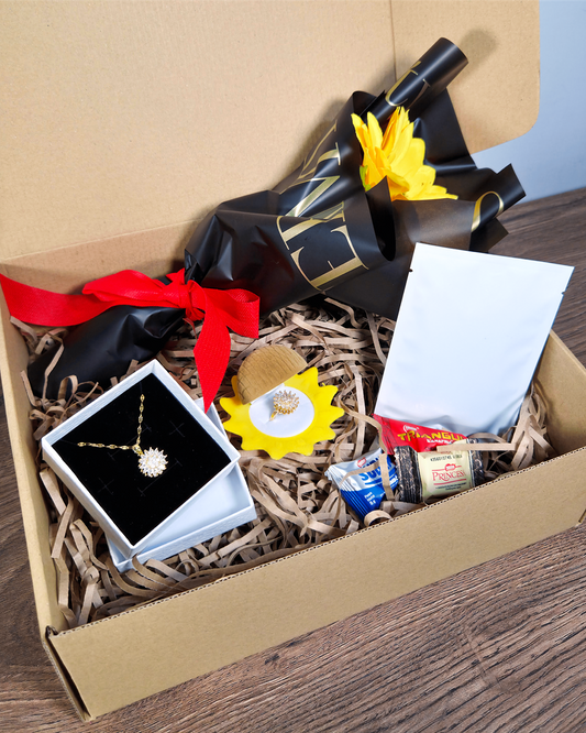 BOX DE REGALO GIRASOL GIRATORIO