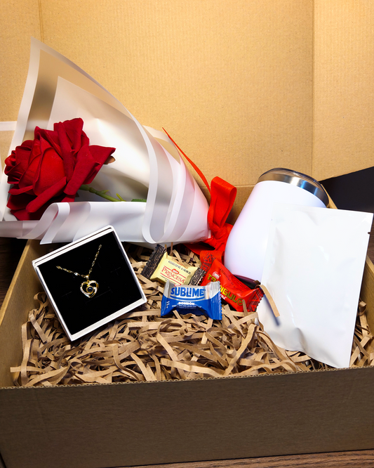 BOX DE REGALO CORAZON 100 IDOMAS