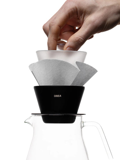 DRIPPER NRO 01 ACERO NEGRO - OREA