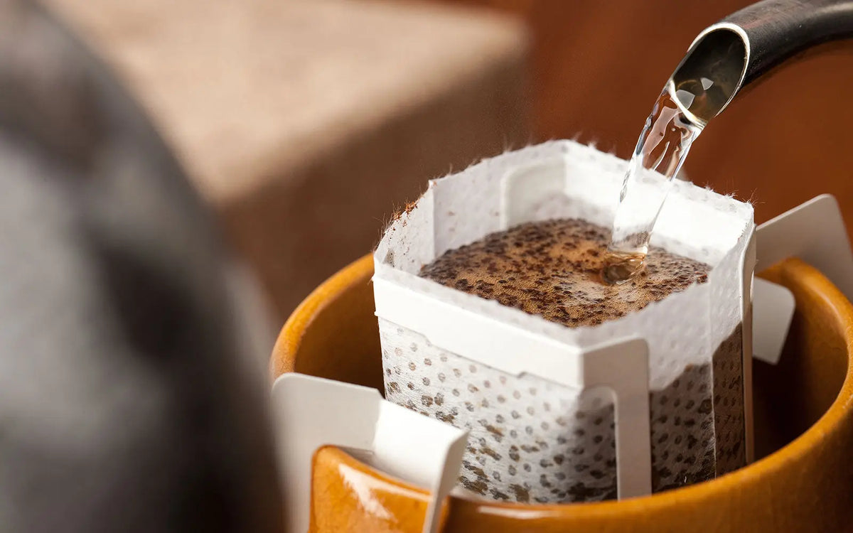 DRIP BAG - FILTROS DE CAFE CON ASA BLANCA EKOVARA
