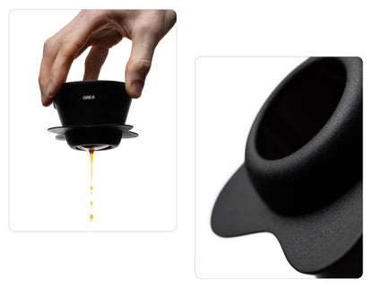 DRIPPER NRO 01 ACERO NEGRO - OREA